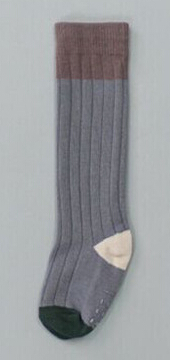 Knee-High Socks color block
