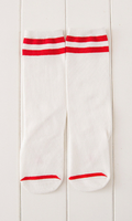 Striped baseball socks