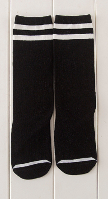 Striped baseball socks