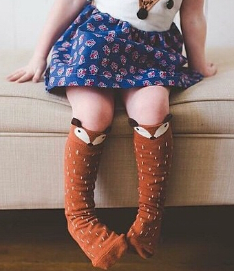 Fox Socks (High-Knee)